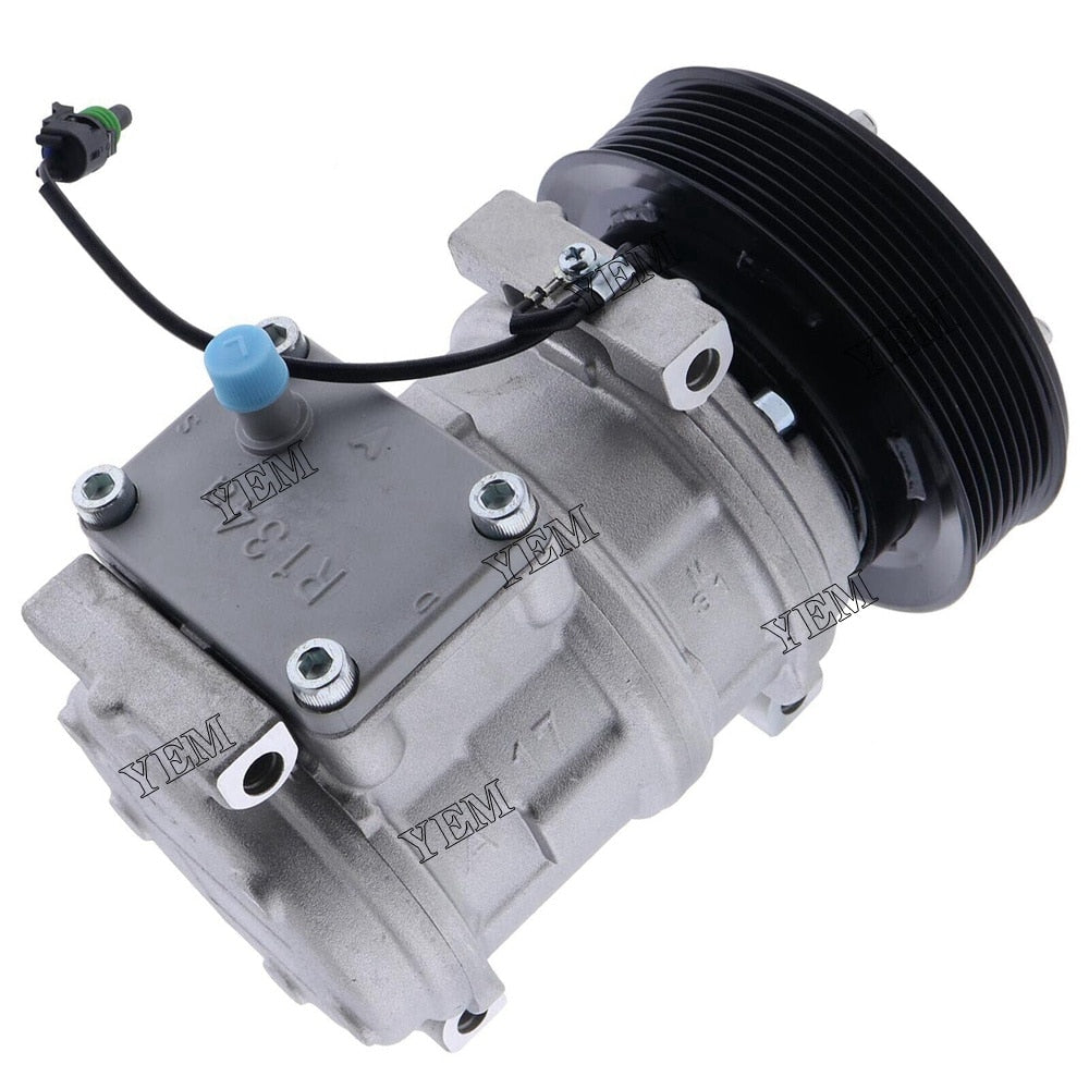 YEM Engine Parts AC Compressor 447100-2388 For JOHN DEERE Tractor For Denso 10PA17C For John Deere