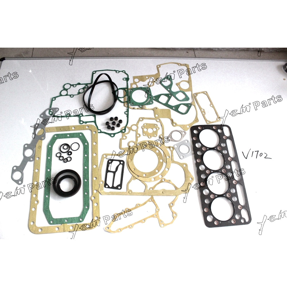 YEM Engine Parts Full Gasket Set For Kubota V1702 4D82 Engine Parts For Kubota