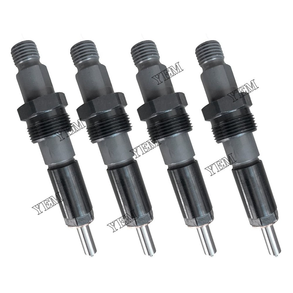 YEM Engine Parts For Cummins 4BT 3.9L 4B3.9-C Engine 4 PCS Fuel Injectors 3802338 For Cummins