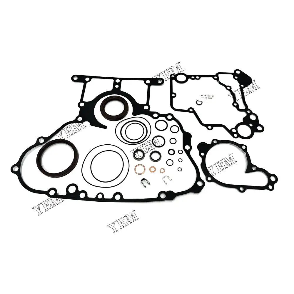 1 year warranty For Kubota 1J770-99360 Bottom Gasket Kit V3307-CR engine Parts YEMPARTS