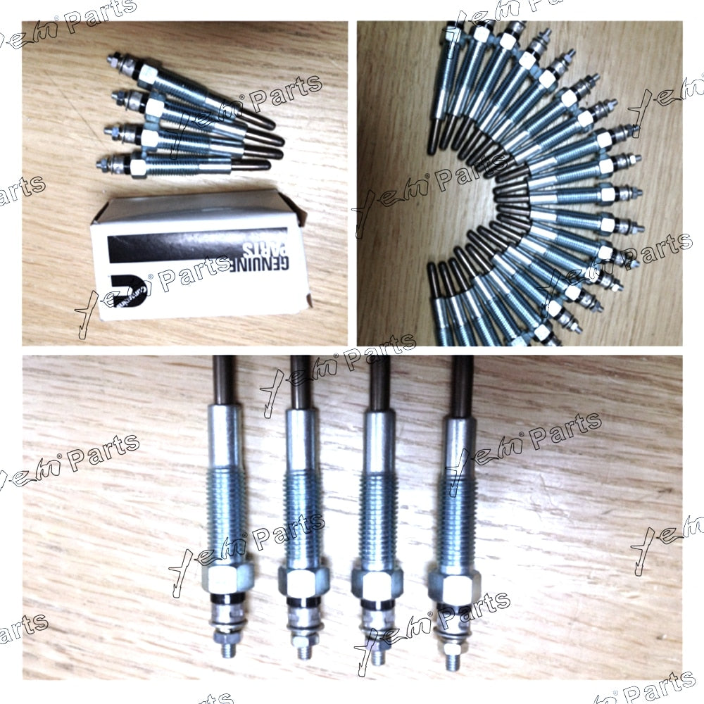 YEM Engine Parts 4 PCS Glow Plugs 4900224 For Cummins Engine A2300 For Cummins