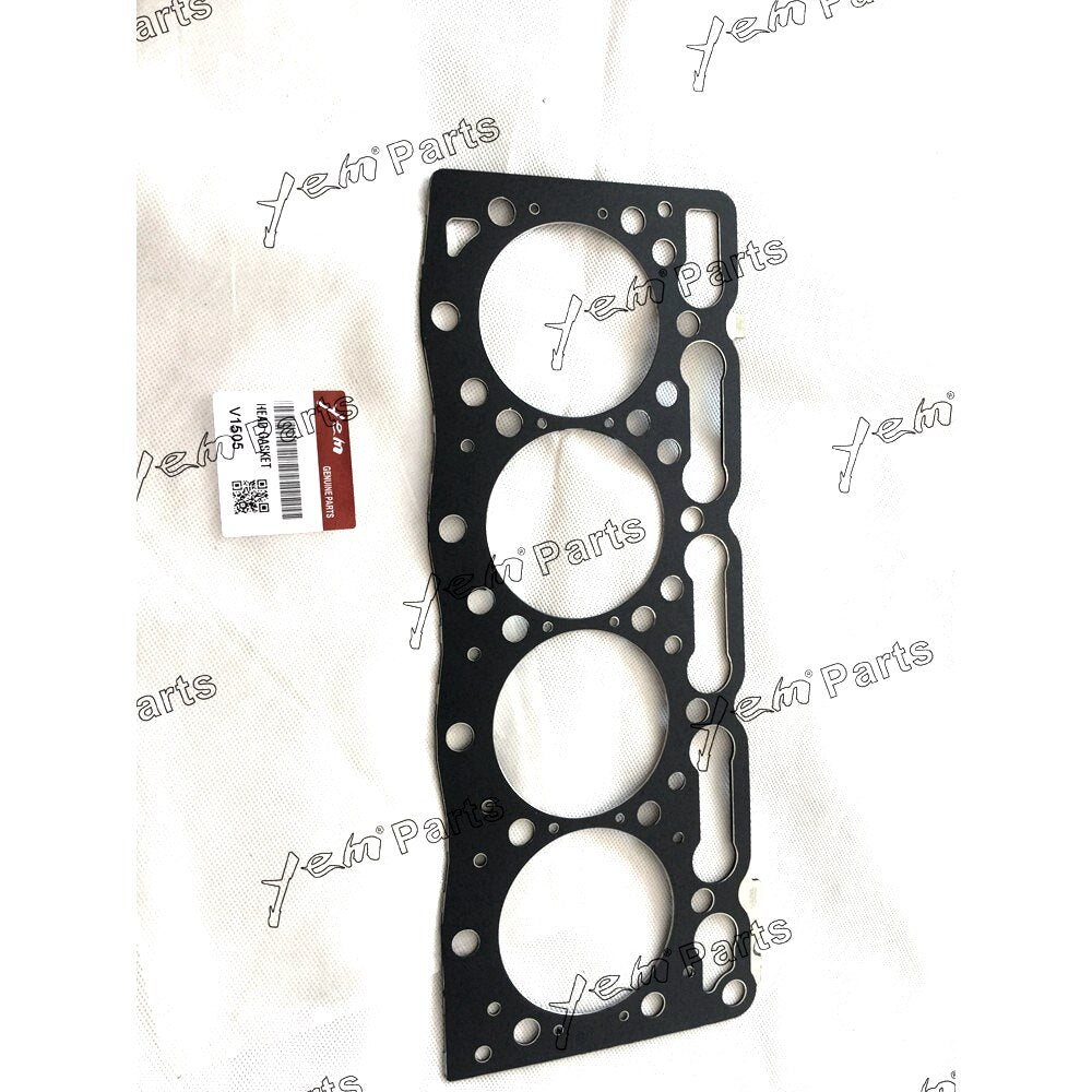 YEM Engine Parts V1505 Cylinder Head Gasket For Kubota KX71-3 KX71-3S Engine 16394-03310 For Kubota
