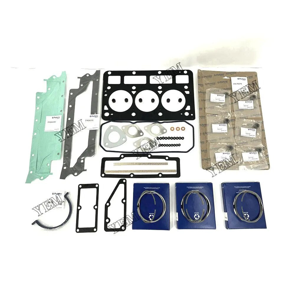 For Perkins excavator engine 903-27 Complete Gasket Repair Kit U5MK0821 YEMPARTS