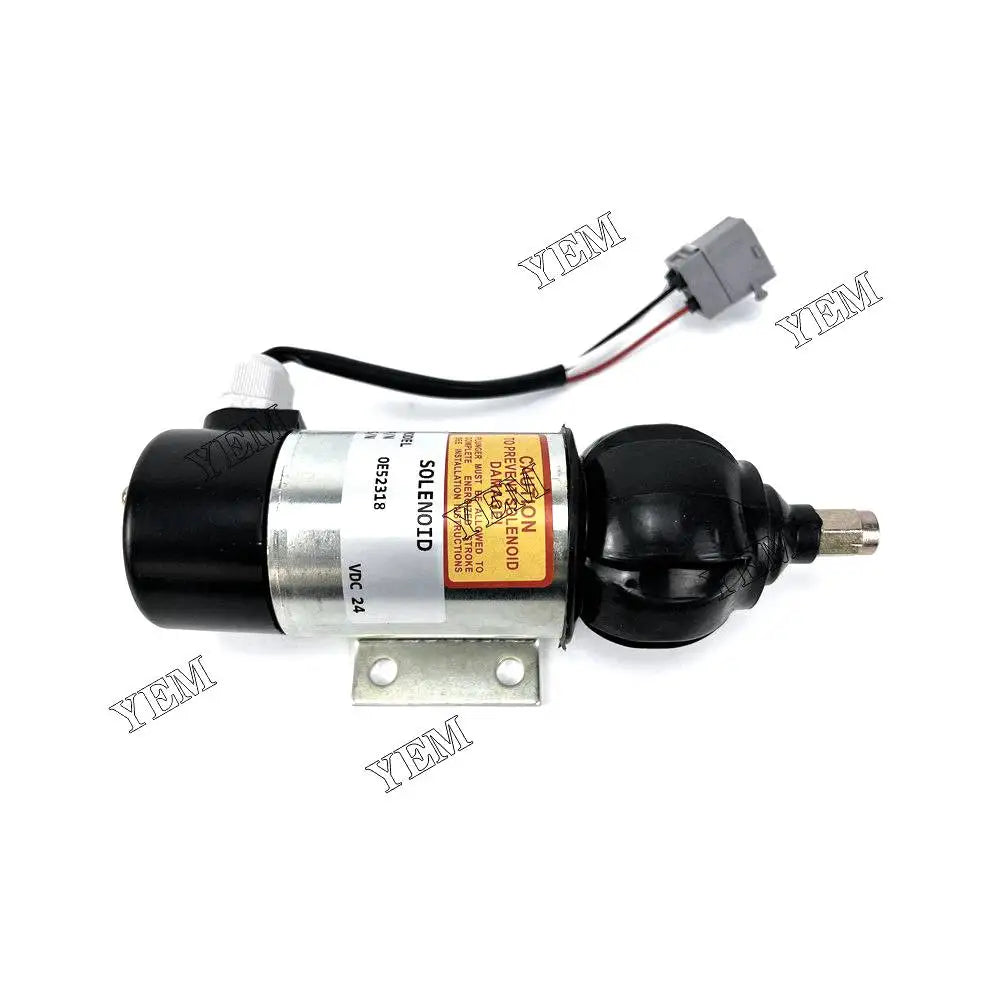 High performanceSolenoid 24V For Perkins EC52318 Engine YEMPARTS
