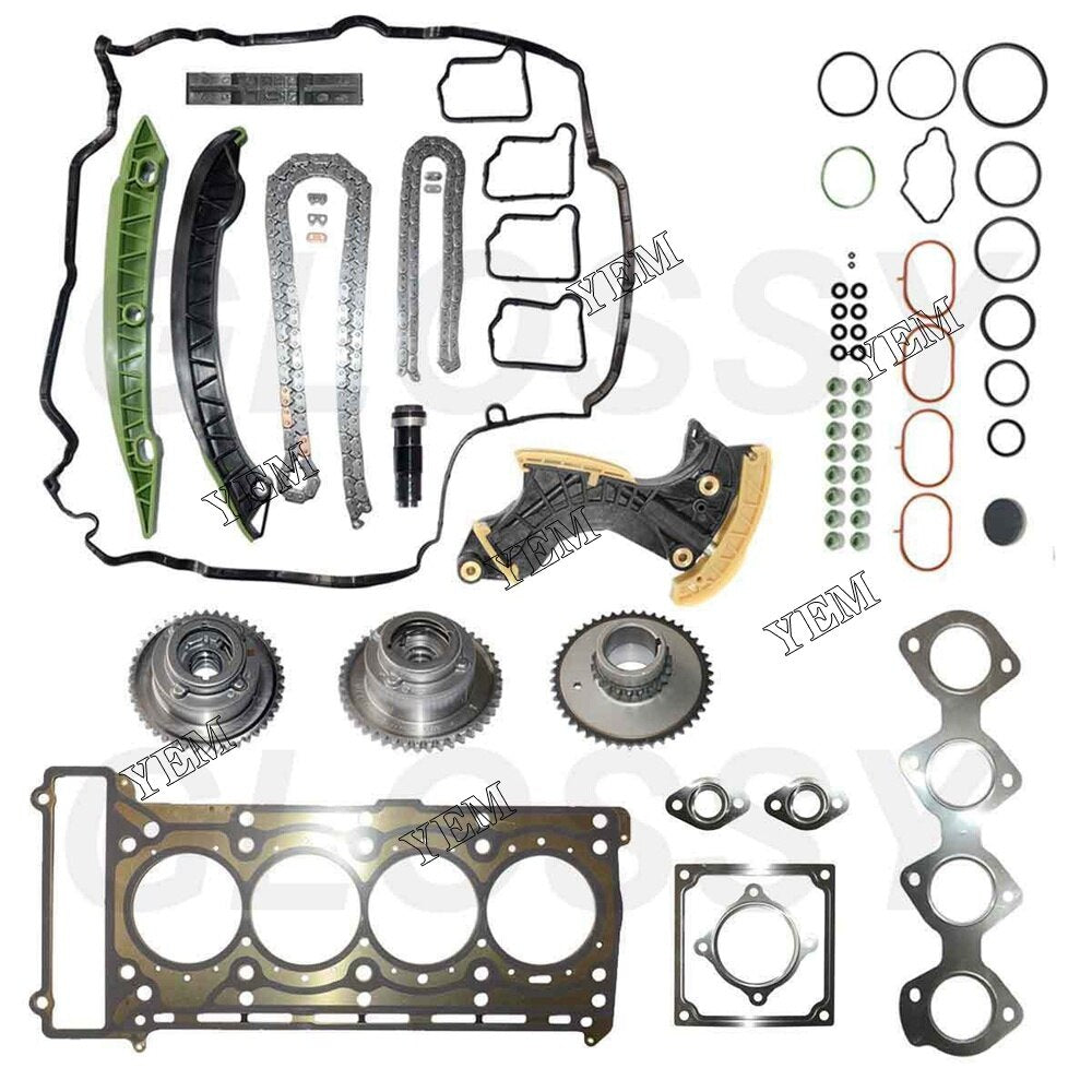 YEM Engine Parts Camshaft Adjuster Sprocket Timing Chain For Mercedes M271 C250 W203 W204 E250 For Other