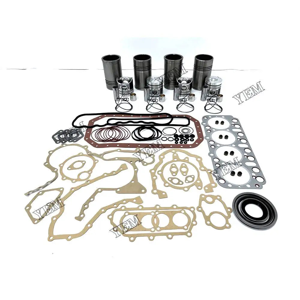1 year warranty For Nissan Overhaul Kit With Piston Rings Liner Full Gasket Set FD33 engine Parts YEMPARTS