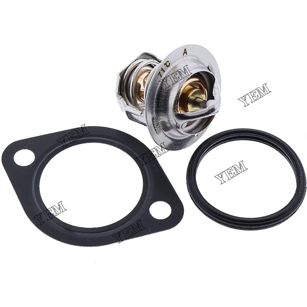 YEM Engine Parts Thermostat w/Gasket 16221-73270 19434-73013 For Kubota D902 D905 D1100 D1005 For Kubota