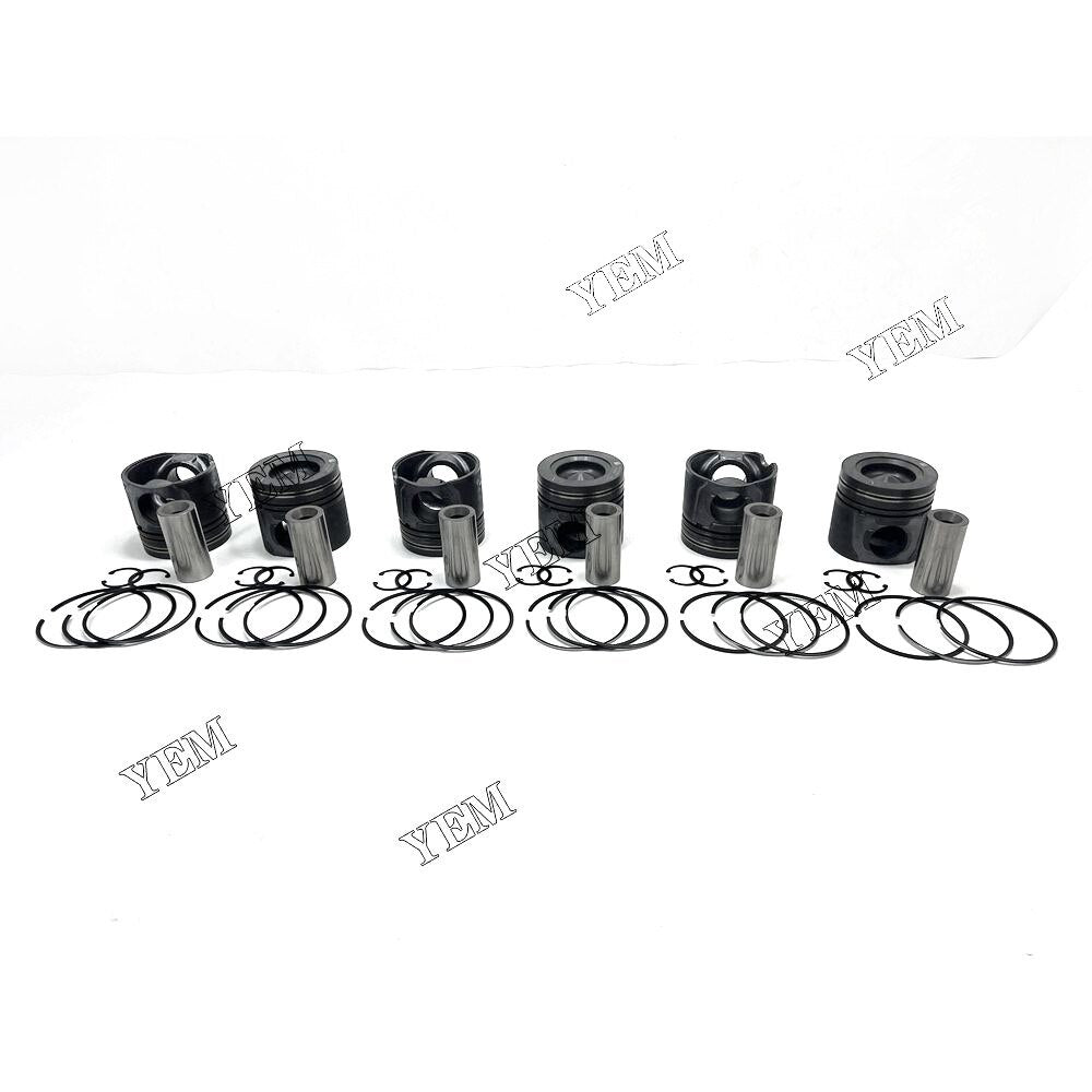 yemparts QSL9.3 Piston & Rings For Cummins Diesel Engine FOR CUMMINS