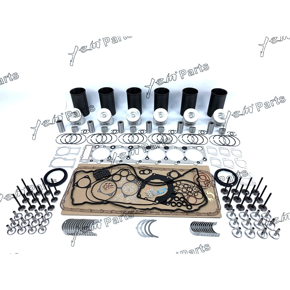 YEM Engine Parts For Isuzu 6HK1 For Sumitomo SH350-5 Excavator Engine Overhaul Rebuild Kit For Isuzu