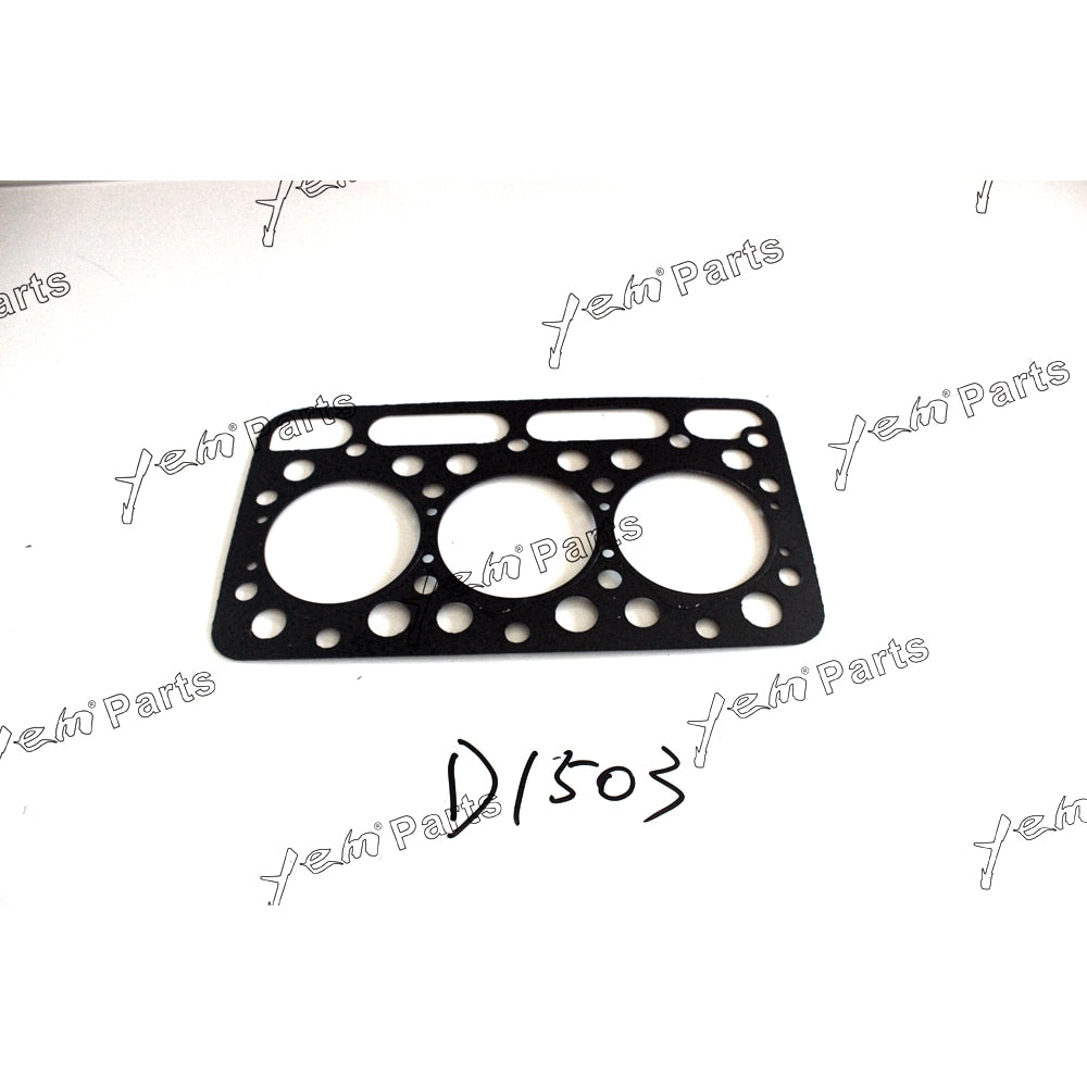 YEM Engine Parts Cylinder Head Gasket For Kubota D1503 Engine For Kubota