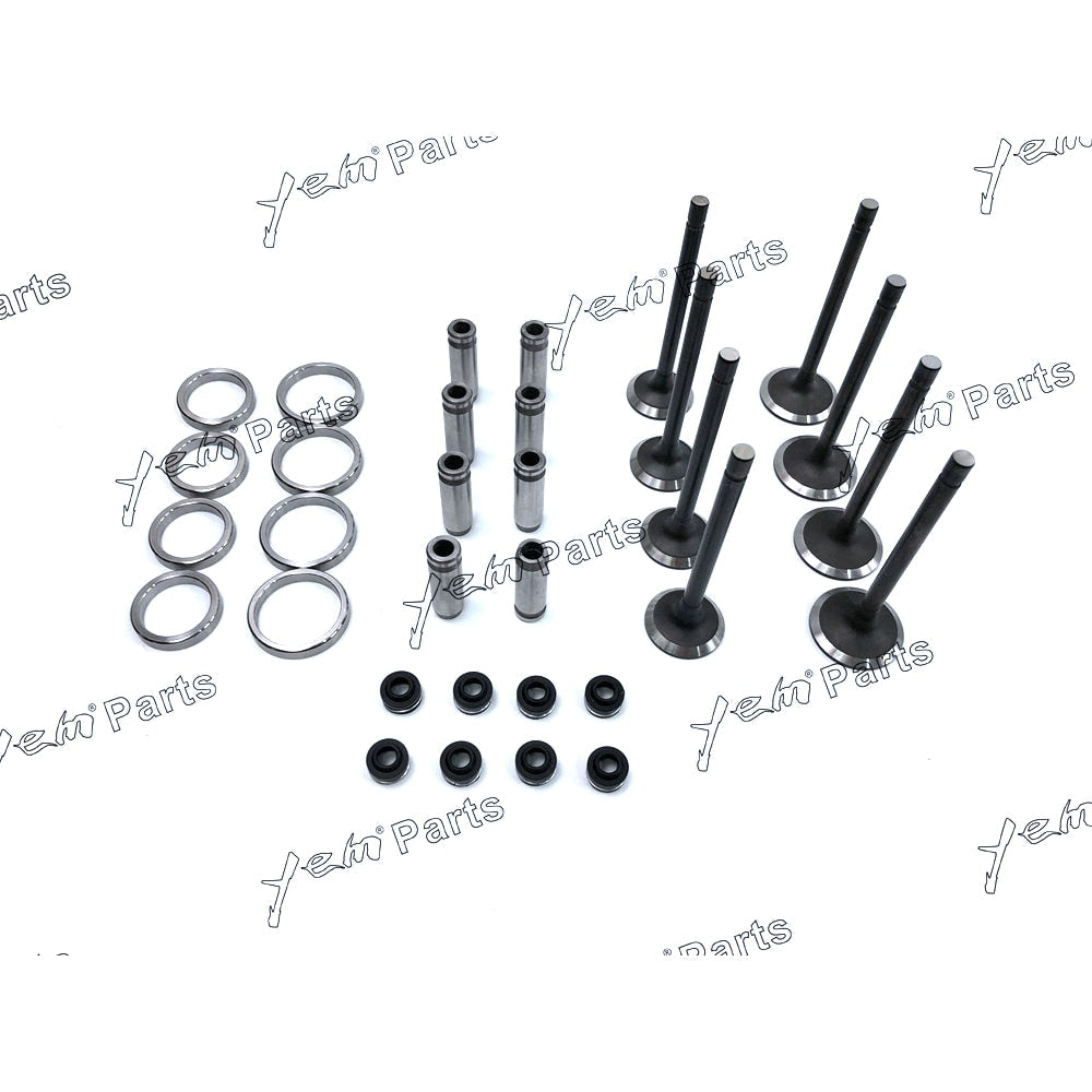 YEM Engine Parts 1 Set Valve Guide Intake & Exhaust Valve For Mitsubishi Canter 4D32 Engine For Mitsubishi
