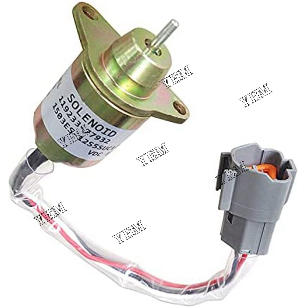 YEM Engine Parts For Volvo EC20C EC27C EC55B EW55B ECR58 ECR88 ECR28 Stop Solenoid VOE14521915 For Volvo