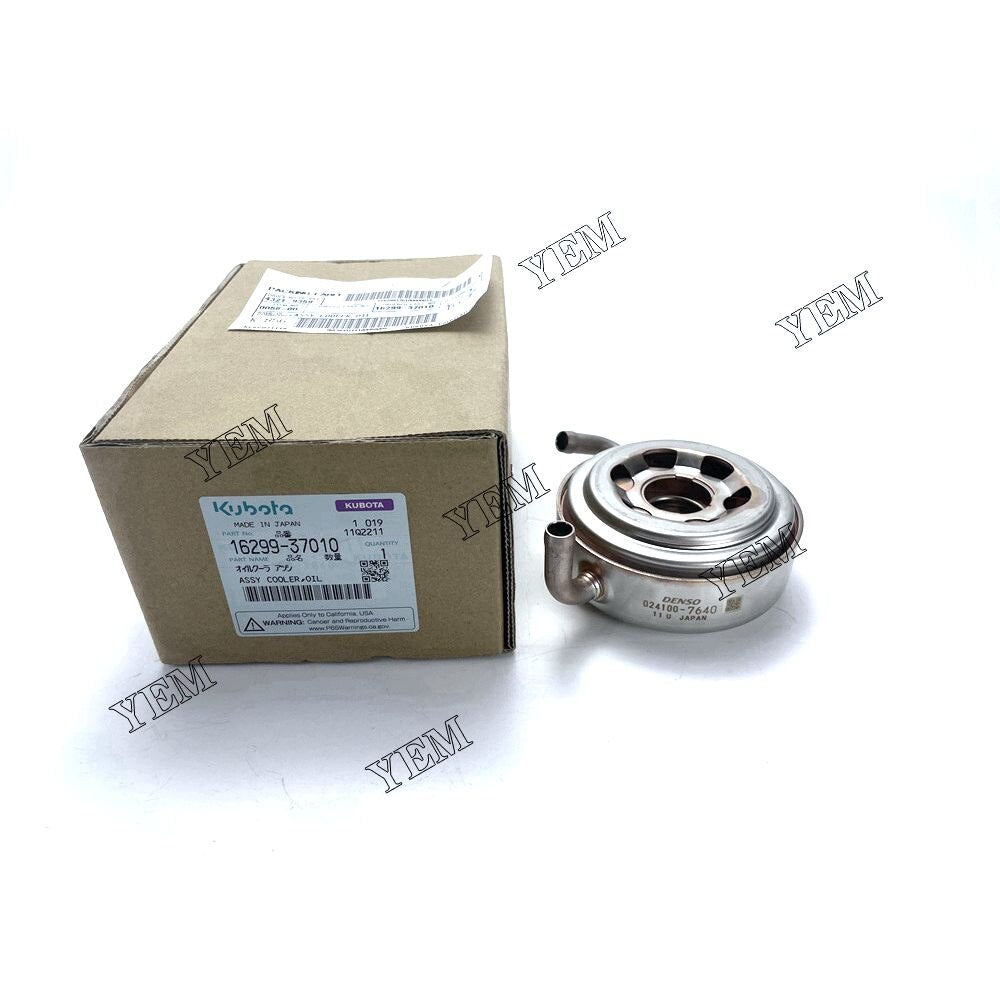 YEM V1505 Oil Cooler Core 16299-37010 Kubota excavator diesel engine Neuson 2800 RDV excavator YEMPARTS