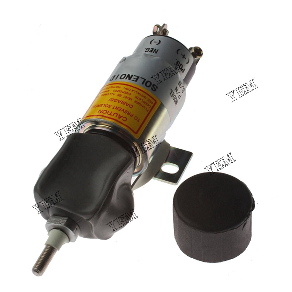 YEM Engine Parts 1751 series 12V Throttle Solenoid For Hatz SYNCHRO-START/Woodward Genie For Other