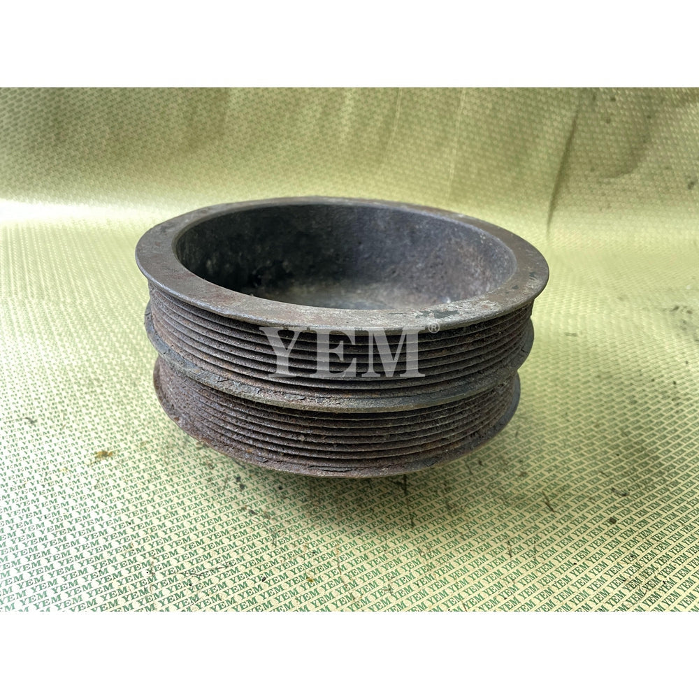 SECOND HAND CRANK PULLEY FOR PERKINS N844L DIESEL ENGINE PARTS For Perkins