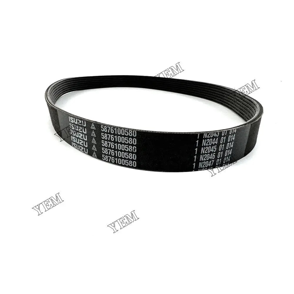 competitive price 5-87610058-0 Belt, Fan For Isuzu 4HK1 excavator engine part YEMPARTS