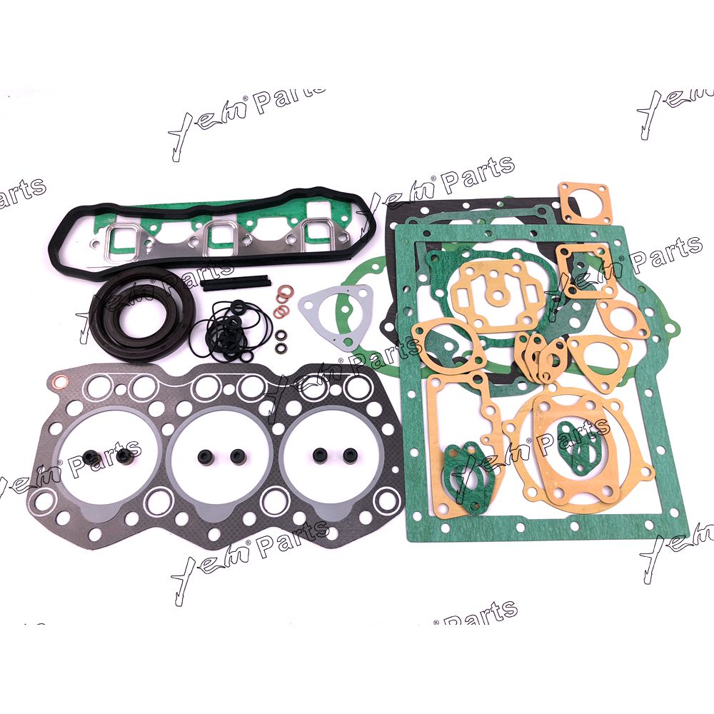 YEM Engine Parts S3E S3E2 Full Overhaul Gasket Kit For Mitsubishi Engine Excavator Loader Repair For Mitsubishi