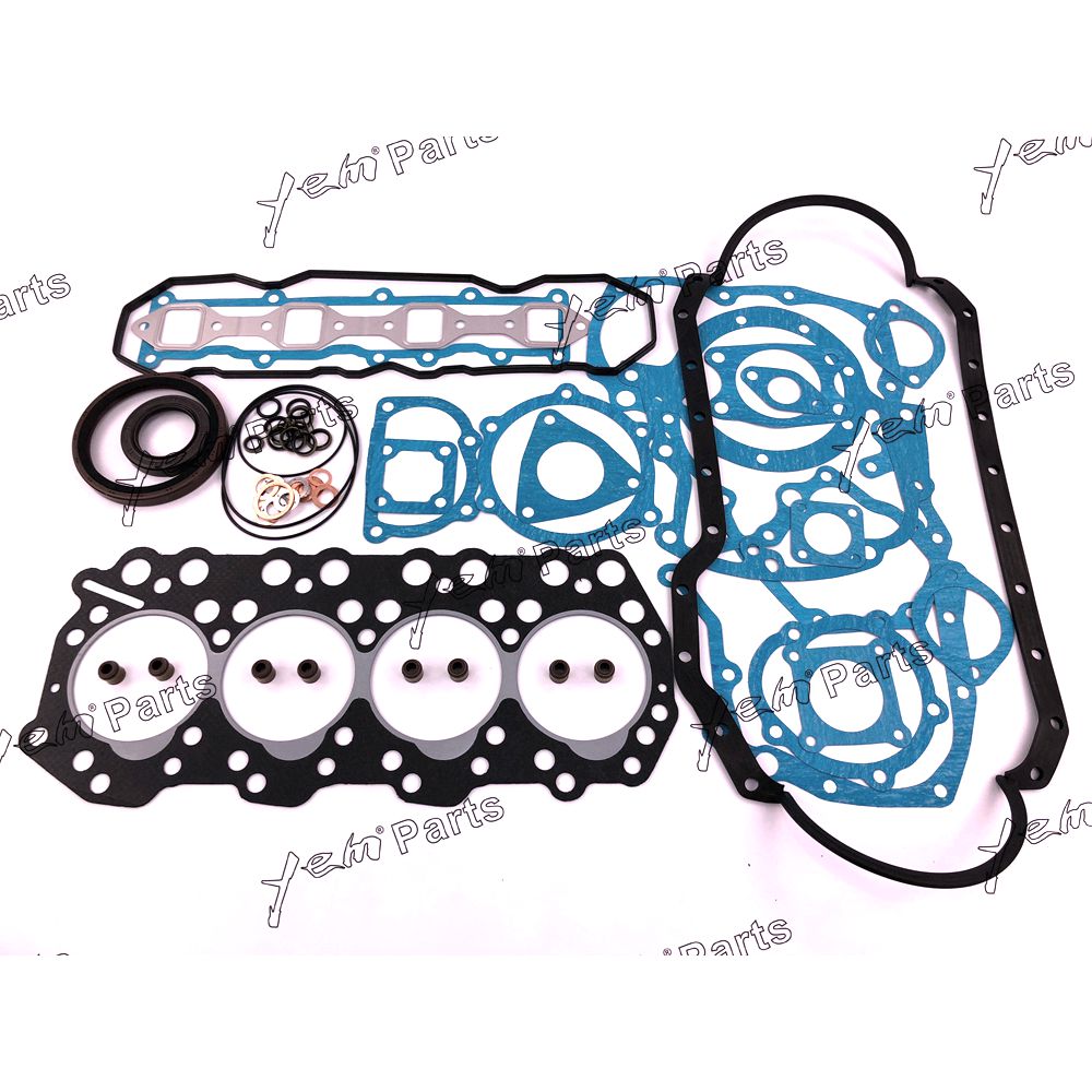 YEM Engine Parts S4Q S4Q2 full overhaul gasket kit For Mitsubishi Engine Rebuild TEREXS HR18 part For Mitsubishi