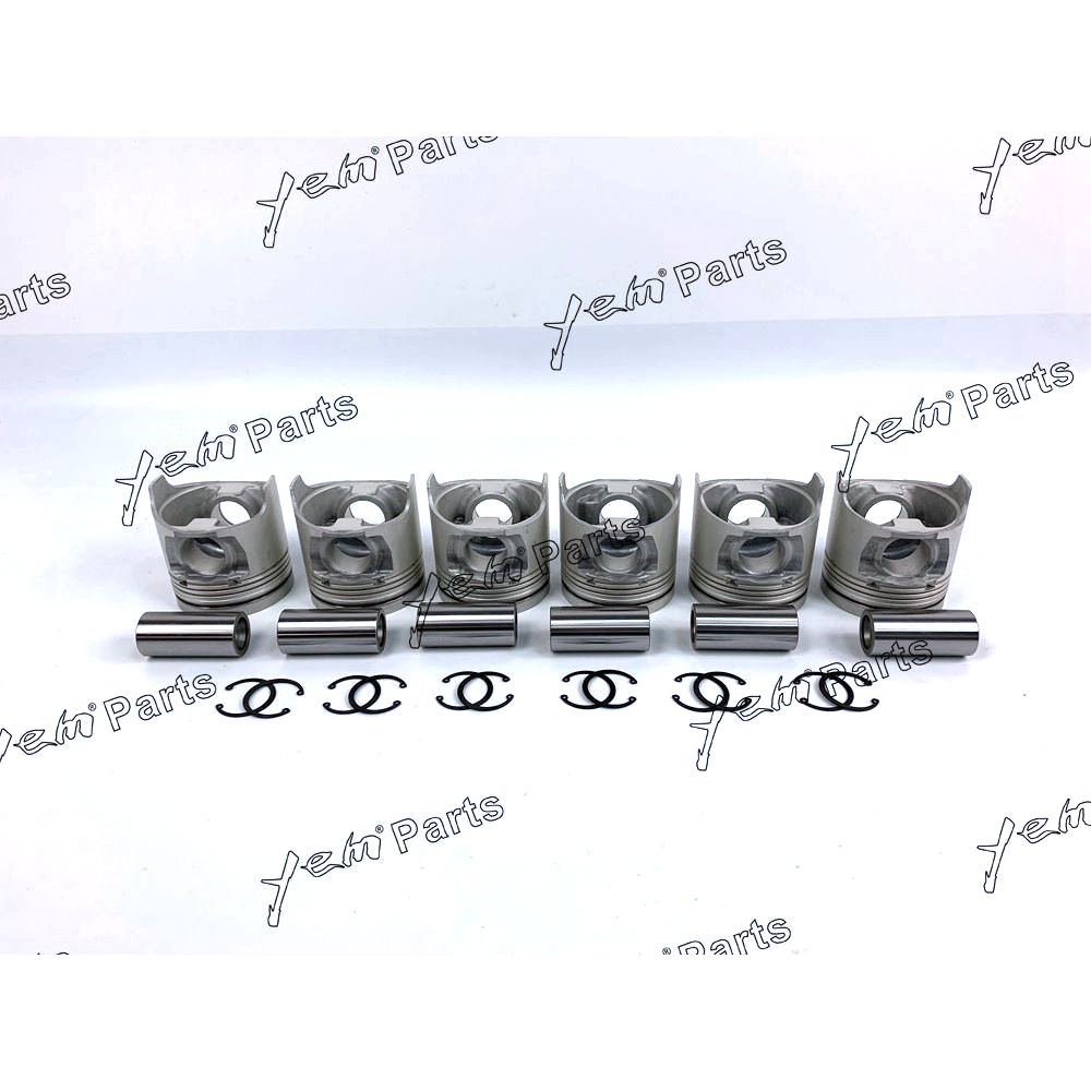 YEM Engine Parts S2602-DI S2602 DI Piston Kit For Kubota Engine M4030 M4030DT Tractor For Kubota
