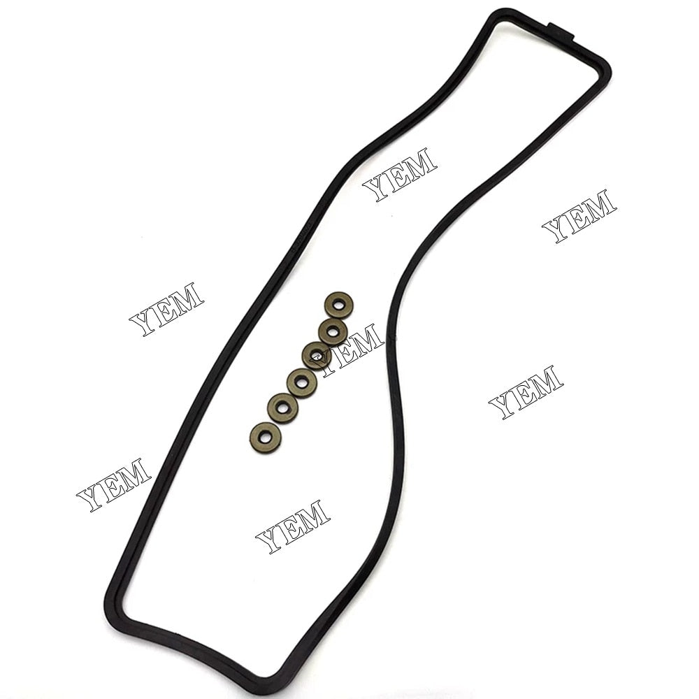 YEM Engine Parts Tappet Cover Gasket W/ Grommet Seals For 1989-2002 12V Dodge For Cummins 5.9 3284623 For Cummins