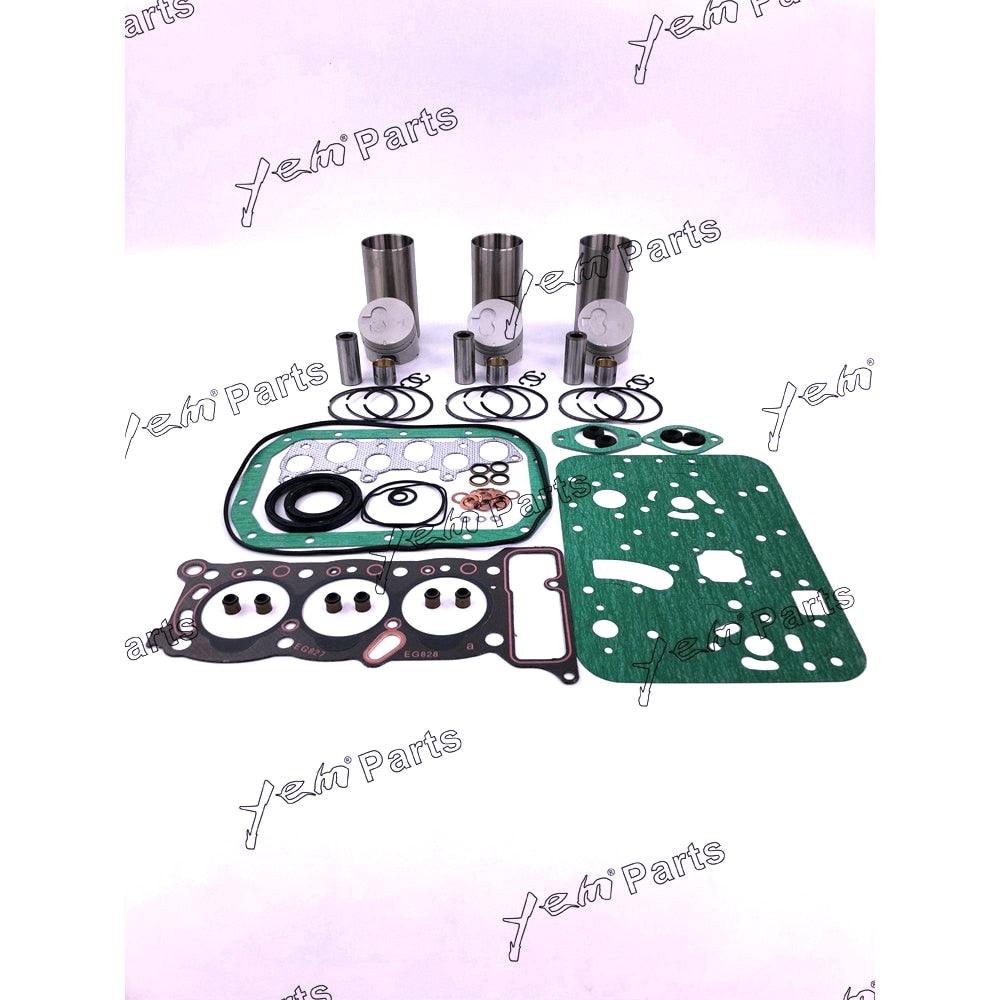 YEM Engine Parts Liner Kit With Full Gasket Set For ISUZU 3KC1 Engine Parts For Isuzu