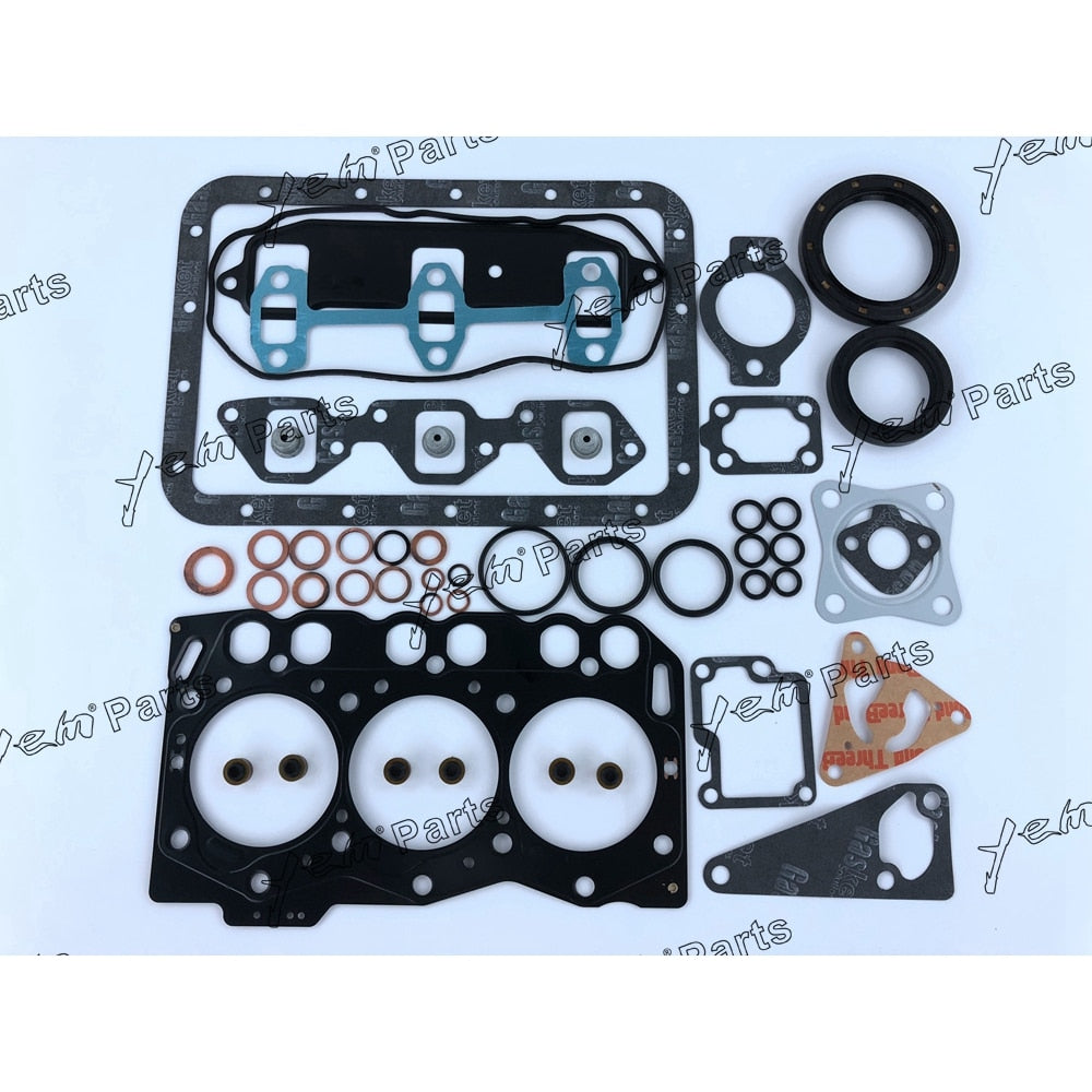 YEM Engine Parts 3TNE68 Main Conrod Bearing +Piston Ring +Full Gasket Kit For Yanmar Engien Parts For Yanmar