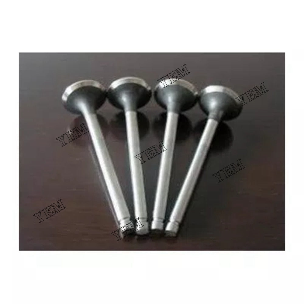 YEM Engine Parts 1 Set Engine Intake Valve 6136-42-4110 & Exhaust Valve For KOMATSU 6D105-1 12pcs For Komatsu