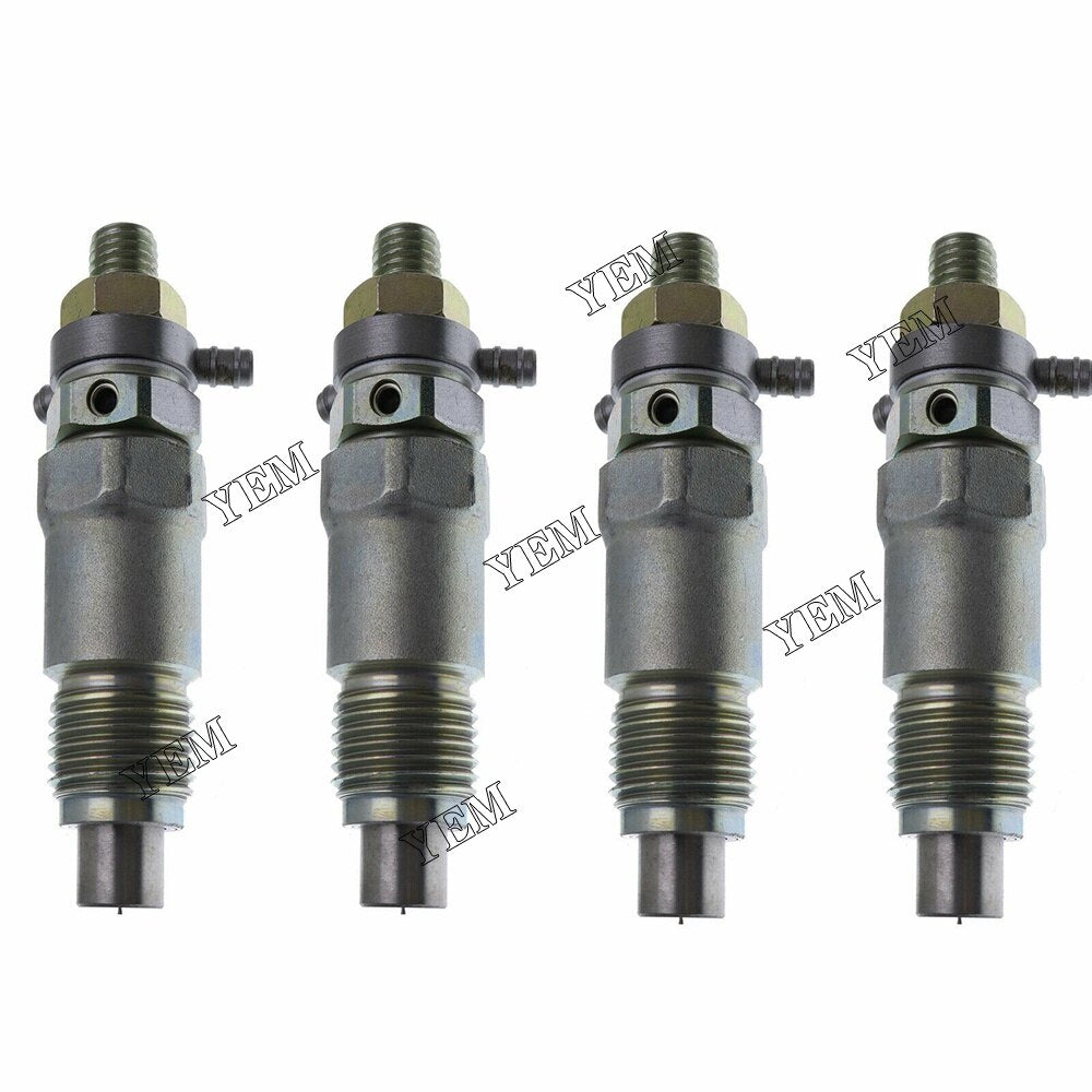 YEM Engine Parts 4PCS New Fuel Injector for Kubota L245DT L245F L245H L275 L185F L345DT L355S For Kubota