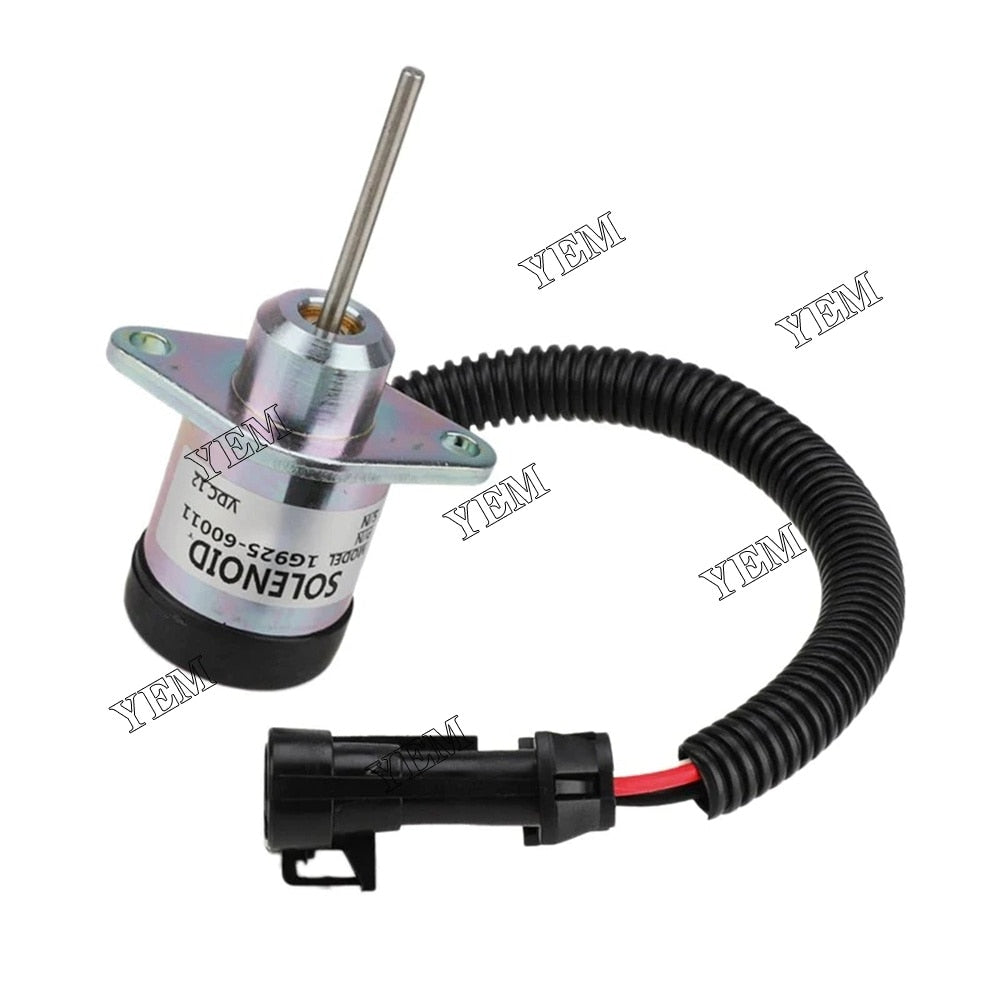 YEM Engine Parts Stop Solenoid 6691498 1503ES-12A5UC4S For Bobcat S510 S530 T110 T140 T180 T190 For Bobcat