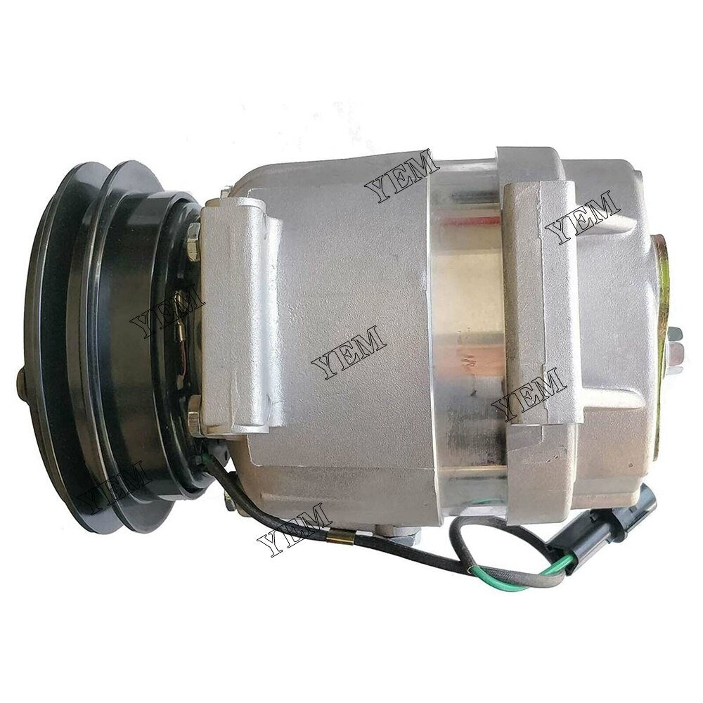 YEM Engine Parts 24V 1PK New A/C Compressor 11Q6-90040 11Q690040 For Hyundai Machinery For Hyundai