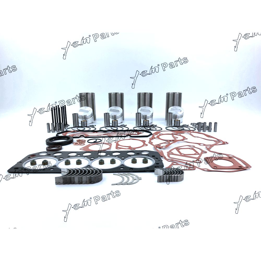 YEM Engine Parts S4L S4L2 Overhaul Rebuild Kit + Cylinder Head For Mitsubishi Engine Repair Parts For Mitsubishi