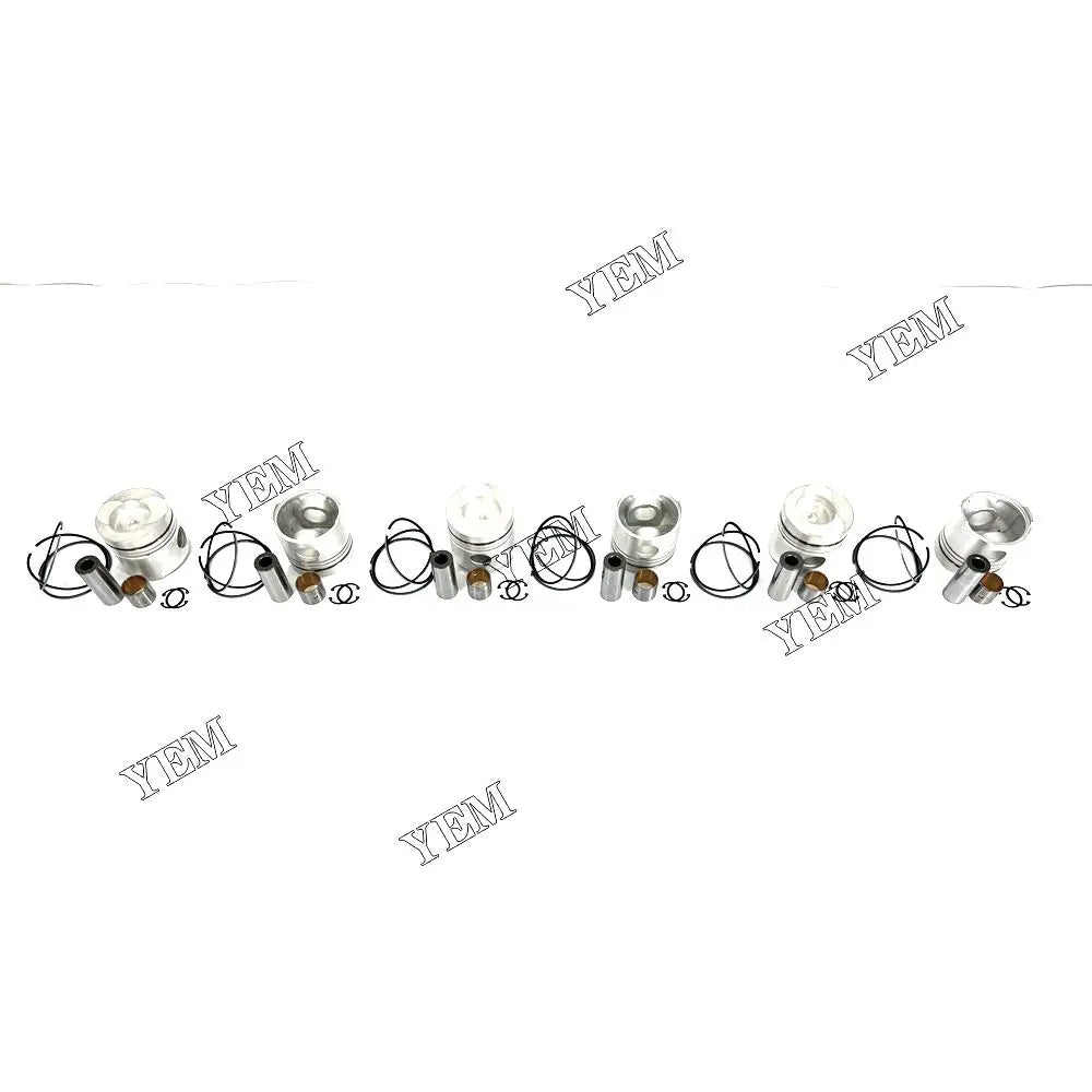 competitive price Piston With Ring Set STD For Nissan NE6 excavator engine part YEMPARTS