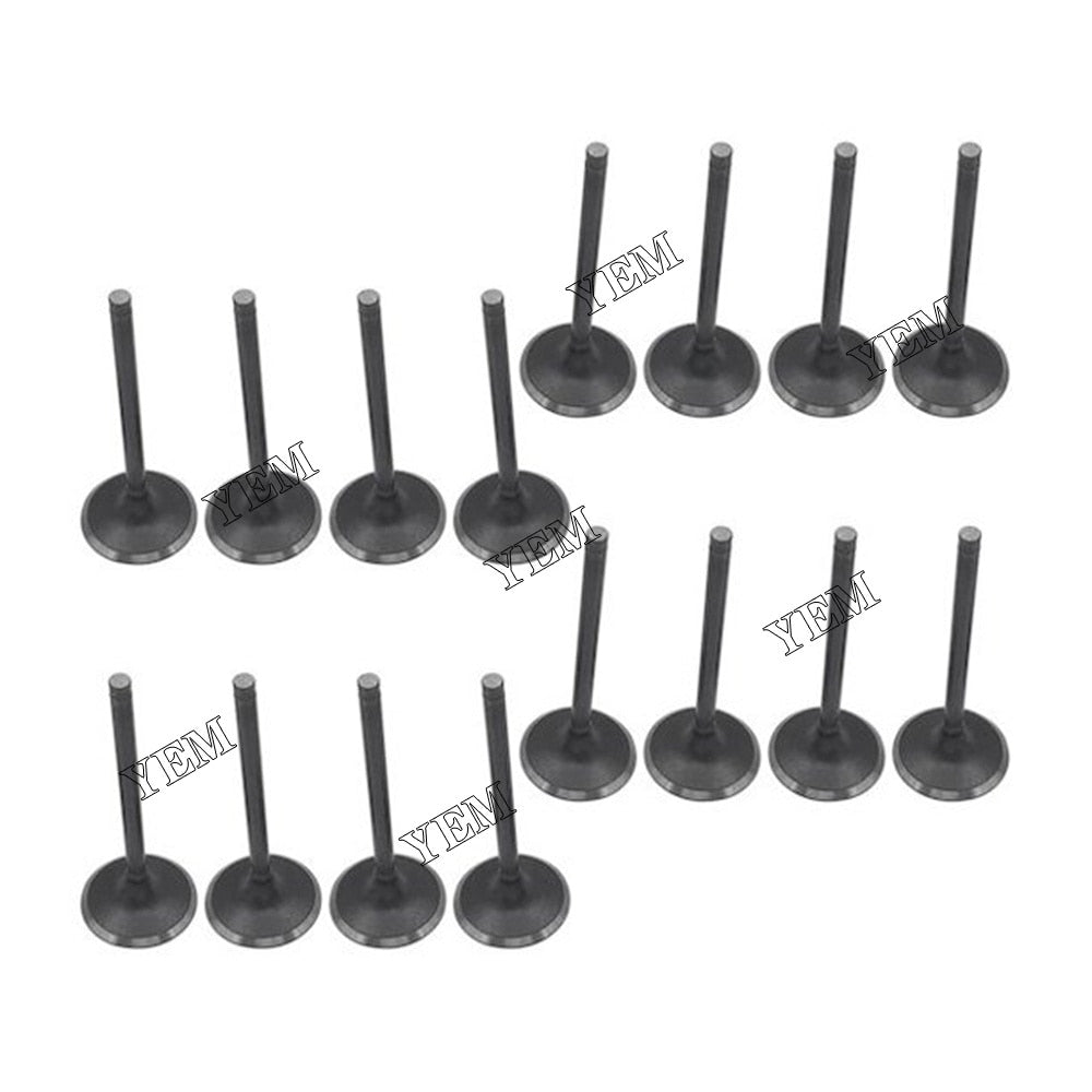 YEM Engine Parts 1 Set Intake Valve & Exhaust Valve For KUBOTA D1105 Engine For Kubota