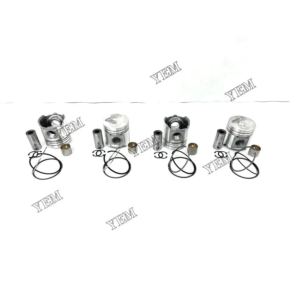 competitive price Piston And Ring Set For Deutz F4L912W excavator engine part YEMPARTS