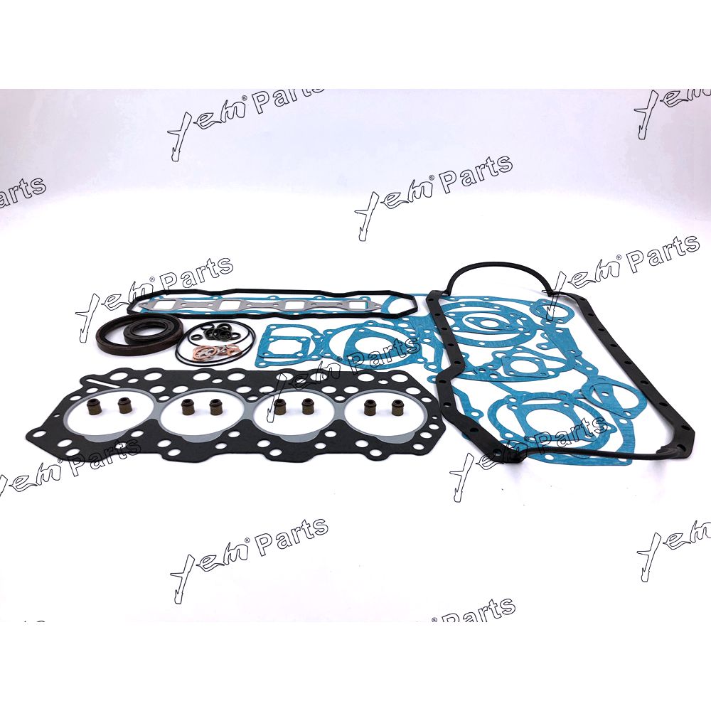 YEM Engine Parts NEW S4Q S4Q2 Cylinder Head For Mitsubishi Engine For klift Excavator & Gasket Kit For Mitsubishi