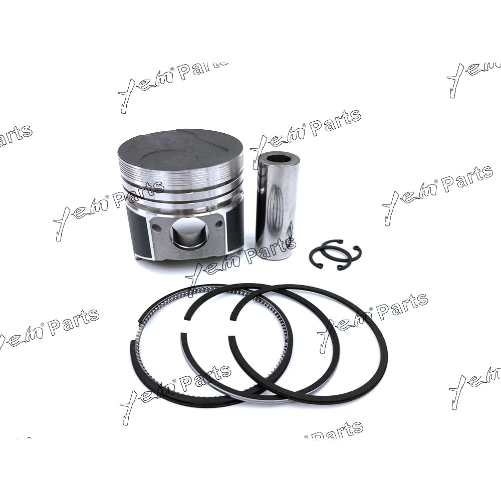 YEM Engine Parts Piston + Ring Kit Set STD 72mm For Kubota D905 / V1205 Engine Parts For Kubota