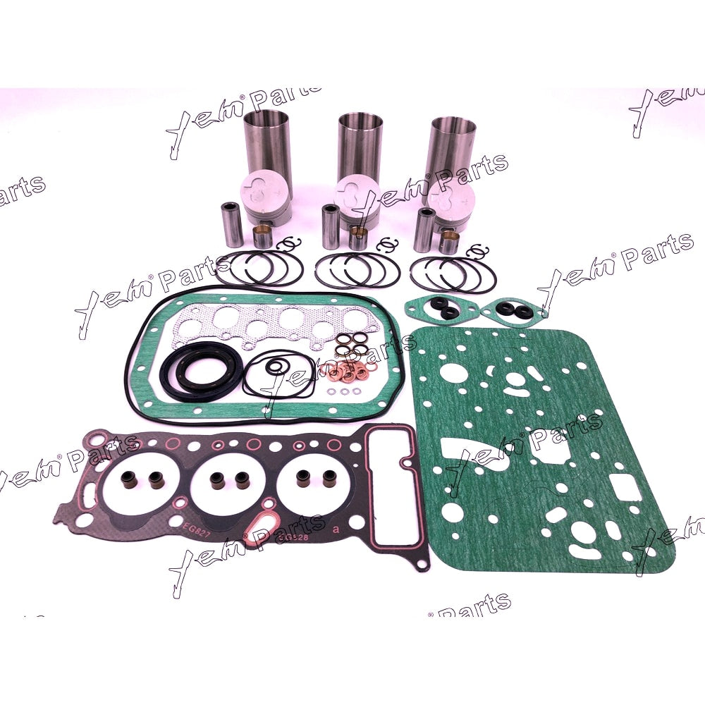 YEM Engine Parts Liner Kit With Full Gasket Set For ISUZU 3KC1 Engine Parts For Isuzu