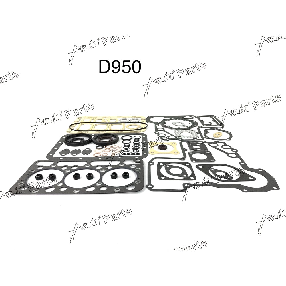 YEM Engine Parts Full Gasket Set For Kubota D950 / 3D75 Engine Parts For Kubota