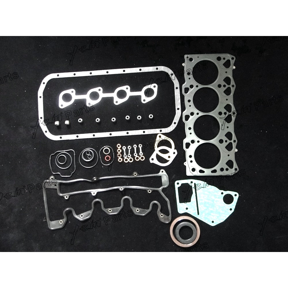 YEM Engine Parts Isuzu 4LE2 Engine Cylinder Full Gasket Kit For Hitachi Kobelco JCB Excavator For Isuzu
