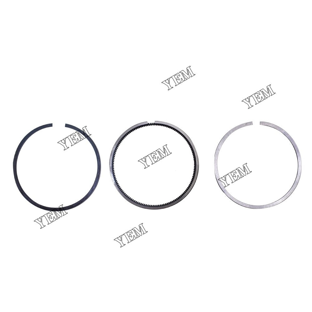 YEM Engine Parts Piston Ring Set 78mm STD For Kubota D1105 V1505 16292-21050 14361-21050 For Kubota