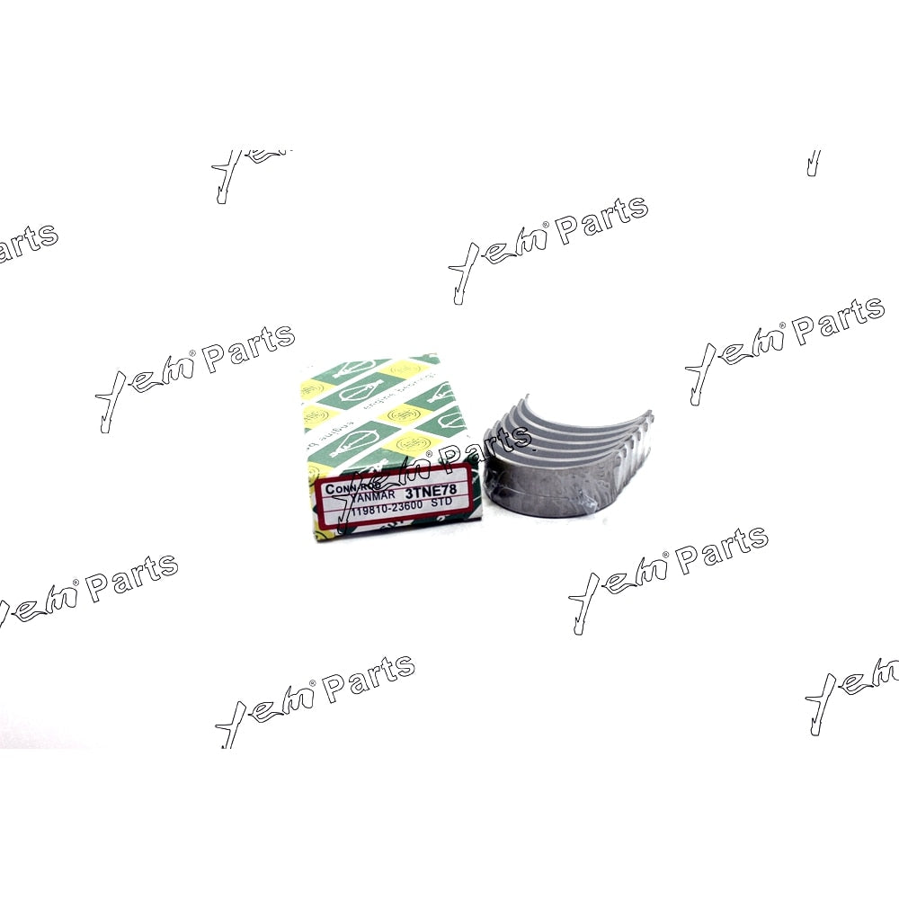 YEM Engine Parts Connecting Rod Bearing STD For YANMAR 3TN78 / 3TNE78 Engine Parts For Yanmar