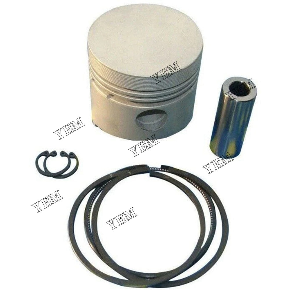 YEM Engine Parts head gasket z500 + 2set Piston with ring For Kubota Z500 ZB500 For Kubota