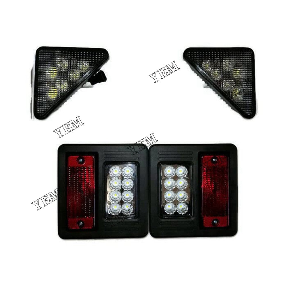 YEM Engine Parts LED Light Kit For Bobcat A220 A300 S130 S150 S160 S175 S185 S205 S220 S250 S300 For Bobcat