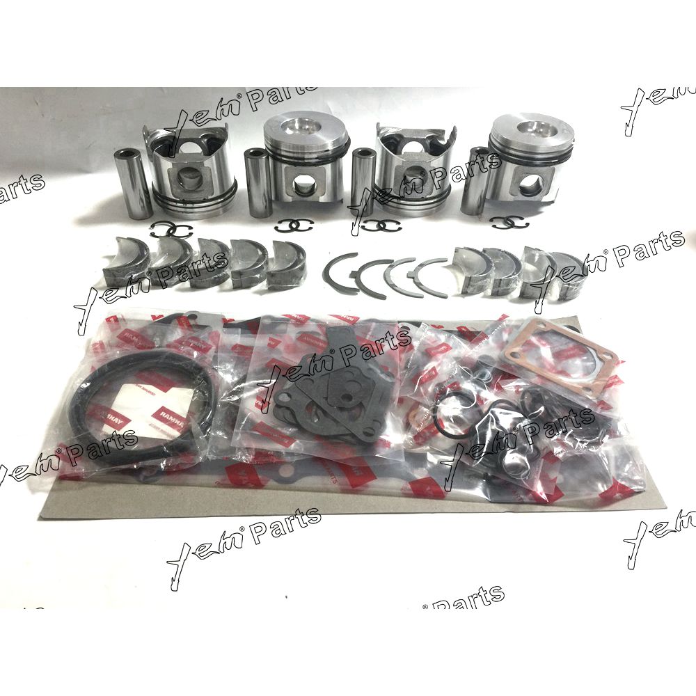 YEM Engine Parts 4TNV88 overhaul rebuild kit For Yanmar Engine For Kobelco Z84 Z85 CX50 excavator set For Yanmar
