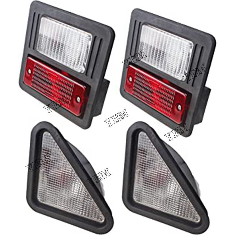 YEM Engine Parts LED Head Tail Light Kit For Bobcat 751 753 763 773 863 864 873 Exterior For Bobcat