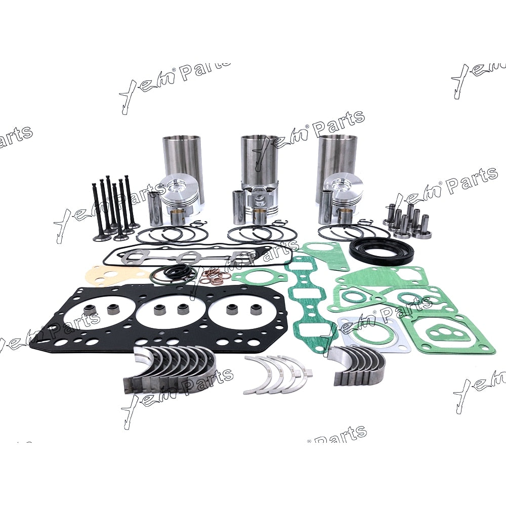 YEM Engine Parts For Yanmar 3TNV82 3TNV82A Overhaul Rebuild Kit Excavator Engine Inframe Parts For Yanmar