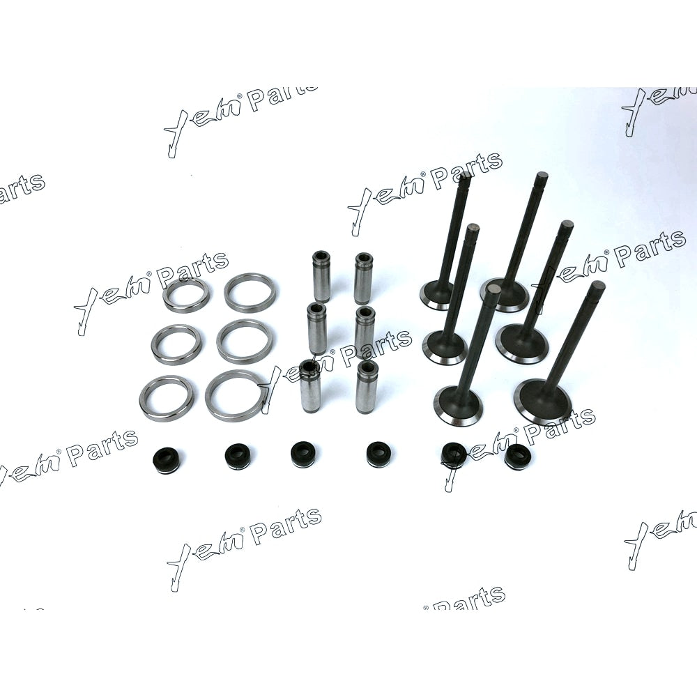 YEM Engine Parts Valve Guide Seat Intake Valve & Exhaust Valve For Yanmar 3TNV84 3D84 For Yanmar