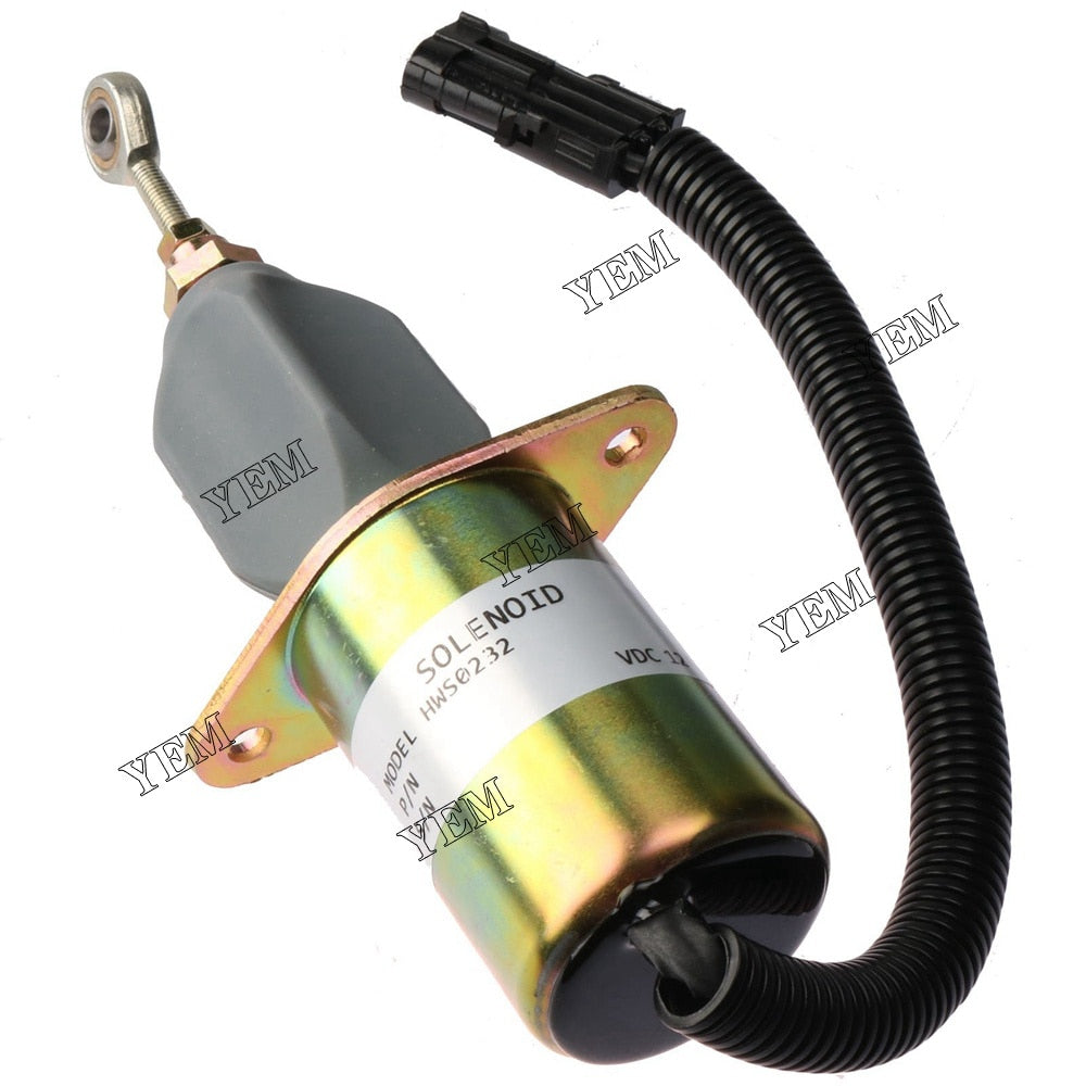 YEM Engine Parts Fuel fuel Shutoff Solenoid 923-018 923-030 For Perkins FG Wilson Genset For Perkins