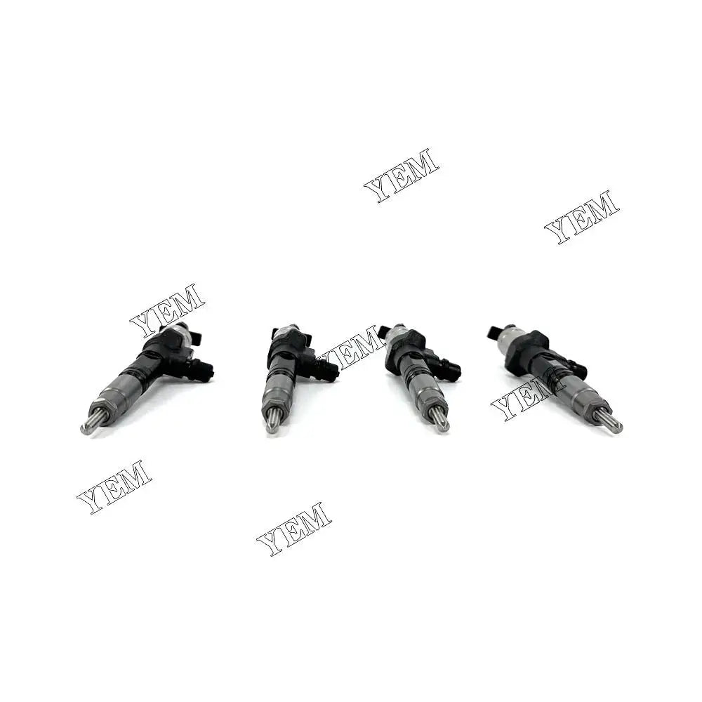 1 year warranty For Kubota 095000-7510 Injector Assembly V6108 engine Parts (4pcs) YEMPARTS