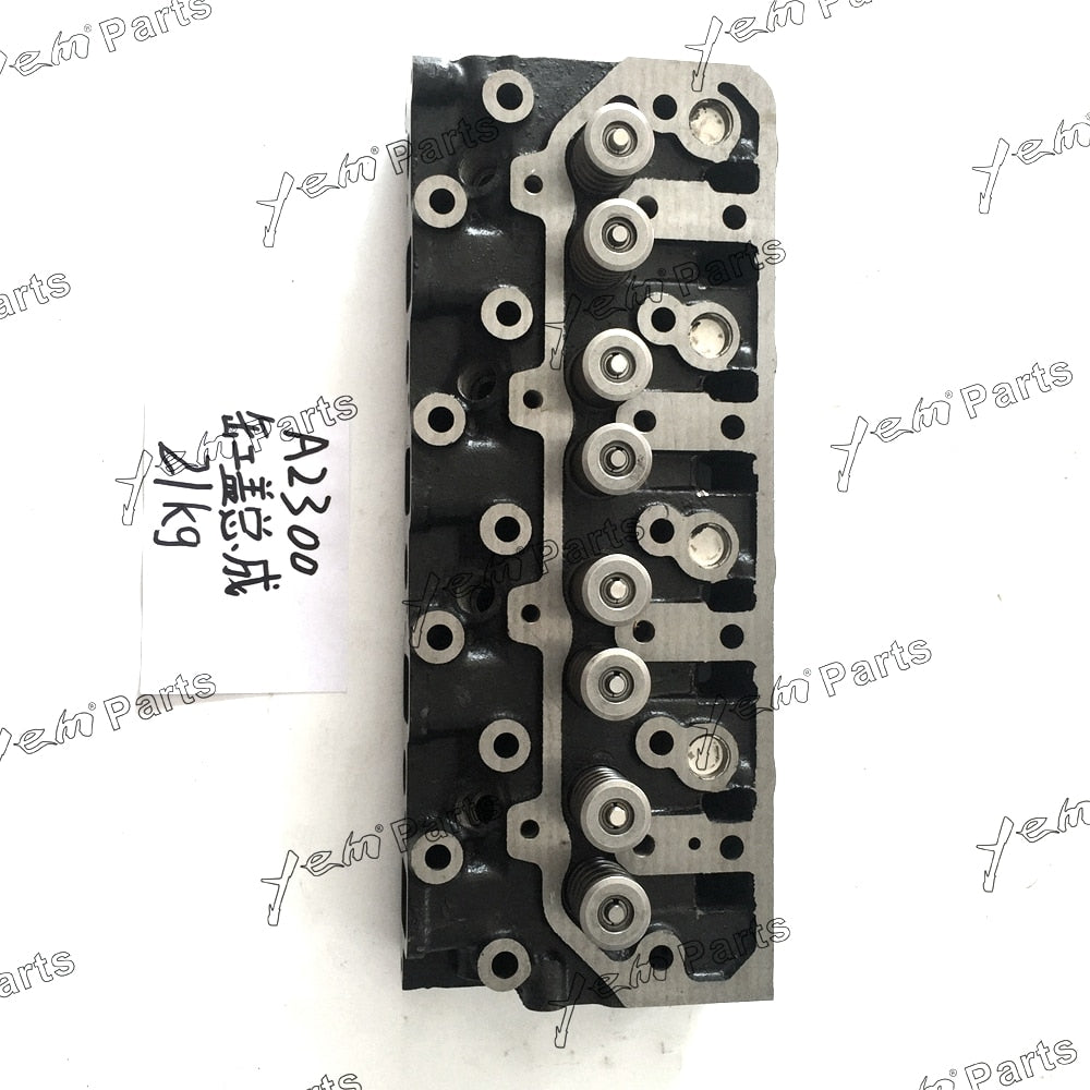 YEM Engine Parts A2300 Complete Cylinder Head +Full Gasket Set For Cummins Daewoo D20S D25S D30S For Cummins